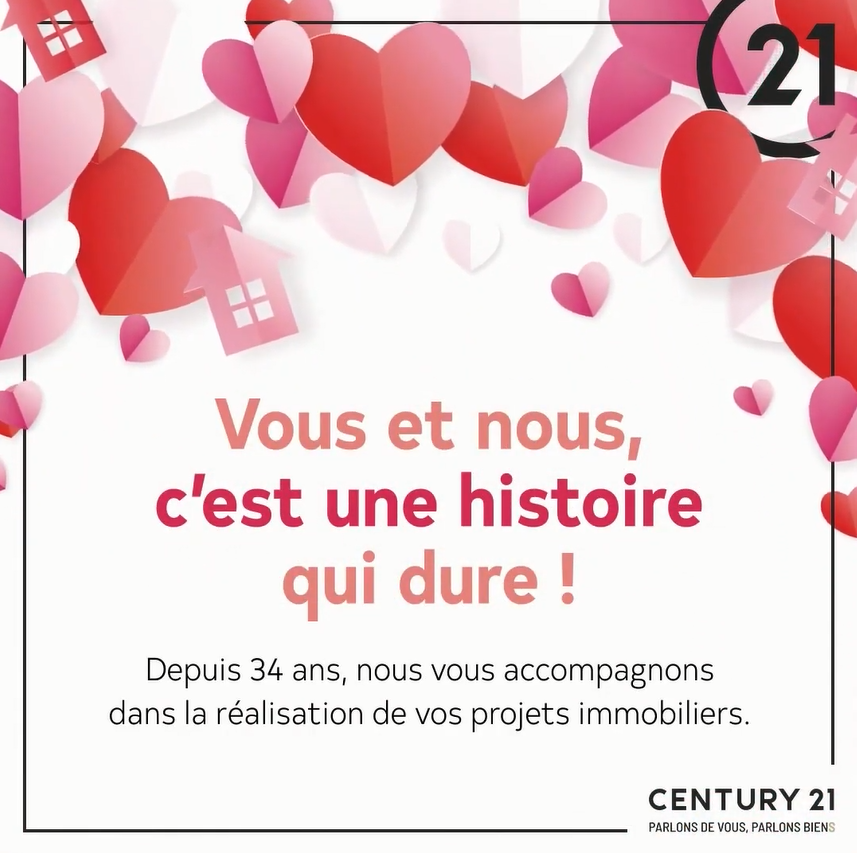 La Saint-Valentin avec Century 21 Harmony à Rouen