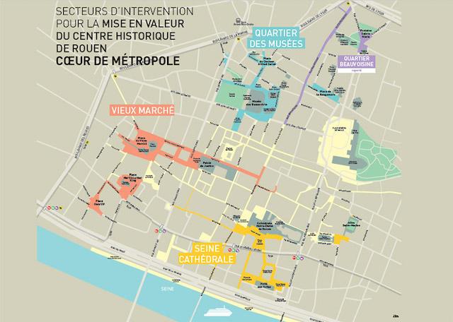 Rouen - Projet coeur de métropole - Quartiers des musées, du Vieux Marché et de Seine-Cathédrale