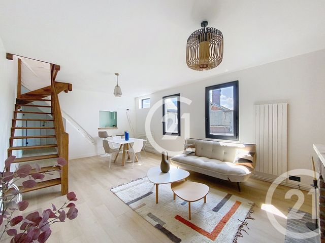 Appartement Duplex f3 à louer - 3 pièces - 62.23 m2 - ROUEN - 76 - HAUTE-NORMANDIE - Century 21 Harmony
