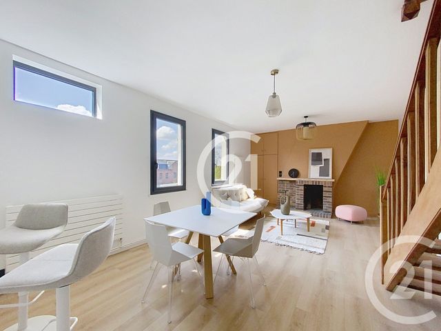 Appartement Duplex f3 à louer - 3 pièces - 62.23 m2 - ROUEN - 76 - HAUTE-NORMANDIE - Century 21 Harmony